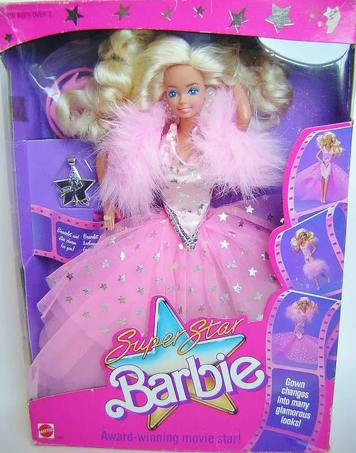 barbie superstar 1988 award winning movie star