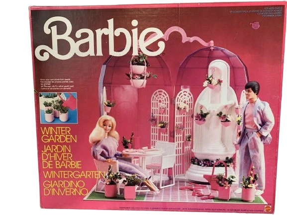 jardin d'hiver de Barbie winter garden
